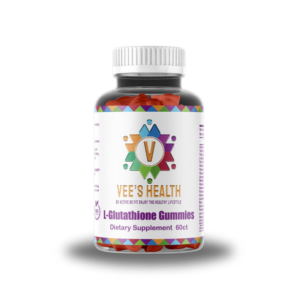 Glow Up L-Glutathione Gummies Vee's Health 2.0 Glow Up L-Glutathione Gummies Vee's Health 2.0